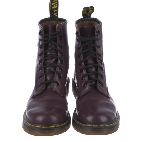 Dr. Martens Purple boots size 7. - Picture 3 of 3
